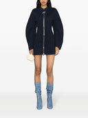 Das Attico Fleece Mini -Kleid