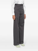 Loewe High Waisted Cotton Trousers