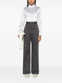 Loewe High Waisted Cotton Trousers