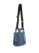 Ganni Denim Mini Bag With Strap