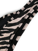 The Attico Zebra Print Bikini Set