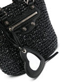 Balenciaga Le Cagole Panier Small Leather Tote