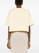 Bottega Veneta Cotton Cropped T Shirt