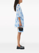 Ganni Butterfly Satin Mini Bag