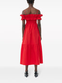 Ganni Cotton Long Dress