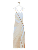 Loewe Paula's Ibiza Cotton Blend Strappy Midi Dress