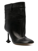 Loewe Toy Leather Heel Ankle Boots