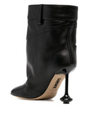 Loewe Toy Leather Heel Ankle Boots