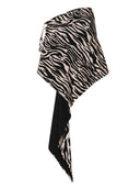 The Attico Zebra Print Mini Skirt