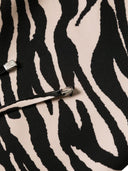 The Attico Zebra Print Mini Skirt