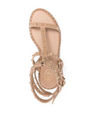 Ash Pepper Studded Leather Sandals