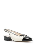 Carel Paris Josephine Slingback Leather Pumps