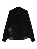 Comme Comme Crepe De Chine Shirt