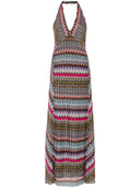 Missoni Zigzag Pattern Long Dress