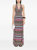 Missoni Zigzag Pattern Long Dress