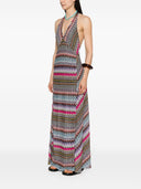 Missoni Zigzag Pattern Long Dress