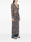 Missoni Zigzag Pattern Long Cardigan