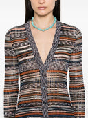 Missoni Zigzag Pattern Long Cardigan