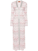 Missoni Zigzag 패턴 긴 가디건
