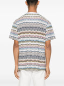 Missoni Zigzag Pattern Cotton T 셔츠