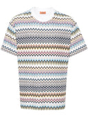 Missoni Zigzag Pattern Cotton T 셔츠