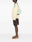 Valextra Small Leather Hobo Bag