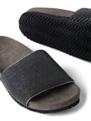 Brunello Cucinelli Suede Slides