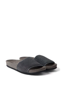 Brunello Cucinelli Suede Slides