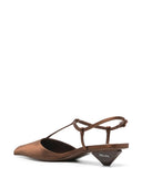 Prada Satin Slingback Pumps