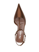Prada Satin Slingback Pumps