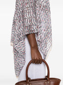 Missoni a zigzag pattern poncho