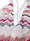 Missoni Beachwear Pre Deep Neckline Swimsuit