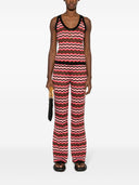 Missoni Zigzag Pattern Sleeveless Top