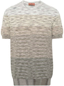 Maglietta in cotone a stampa tintura