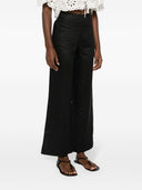 Ermanno Scervino Linen Wide Leg Trousers