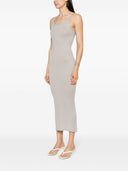 Majestic Ribbed Viscose Long Dress