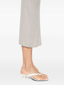 Majestic Ribbed Viscose Long Dress