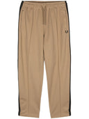 Fred Perry Tape Detail Cotton Blend Trackhose