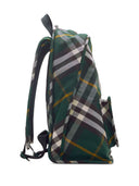Burberry Check Motif Nylon Backpack