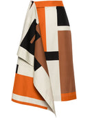 Fendi Printed Cotton Skirt