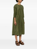 S Max Mara Cotton And Silk Blend Midi Dress