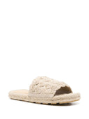 Bottega Veneta Jack Rafia Flat Sandals