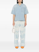 Bottega Veneta Denim Cotton Blouse