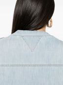 Bottega Veneta Denim Cotton Blouse
