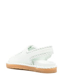 Bottega Veneta Jack Leather Flat Sandals