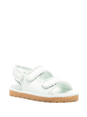 Bottega Veneta Jack Leather Flat Sandals