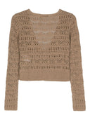 Iro V Necked Cropped Cardigan