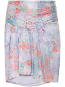 Iro Floral Print Silk Mini Skirt
