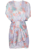 Vestido corto de seda con estampado floral IRO