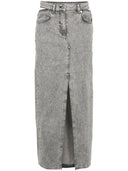 Iro Finji Denim Long Skirt